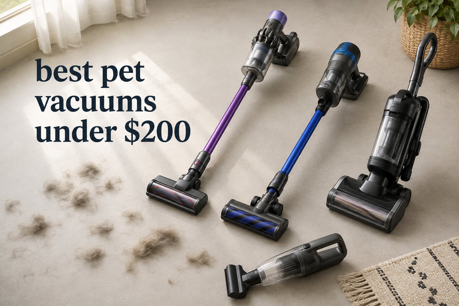 best pet vacuums under $200