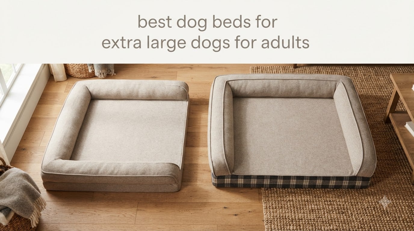 best dog beds for extra large dogs for adults