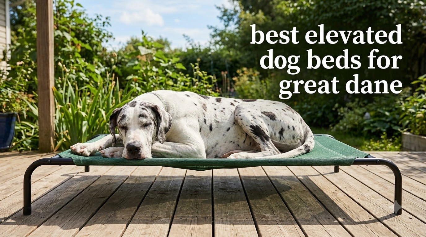 best elevated dog beds for great dane