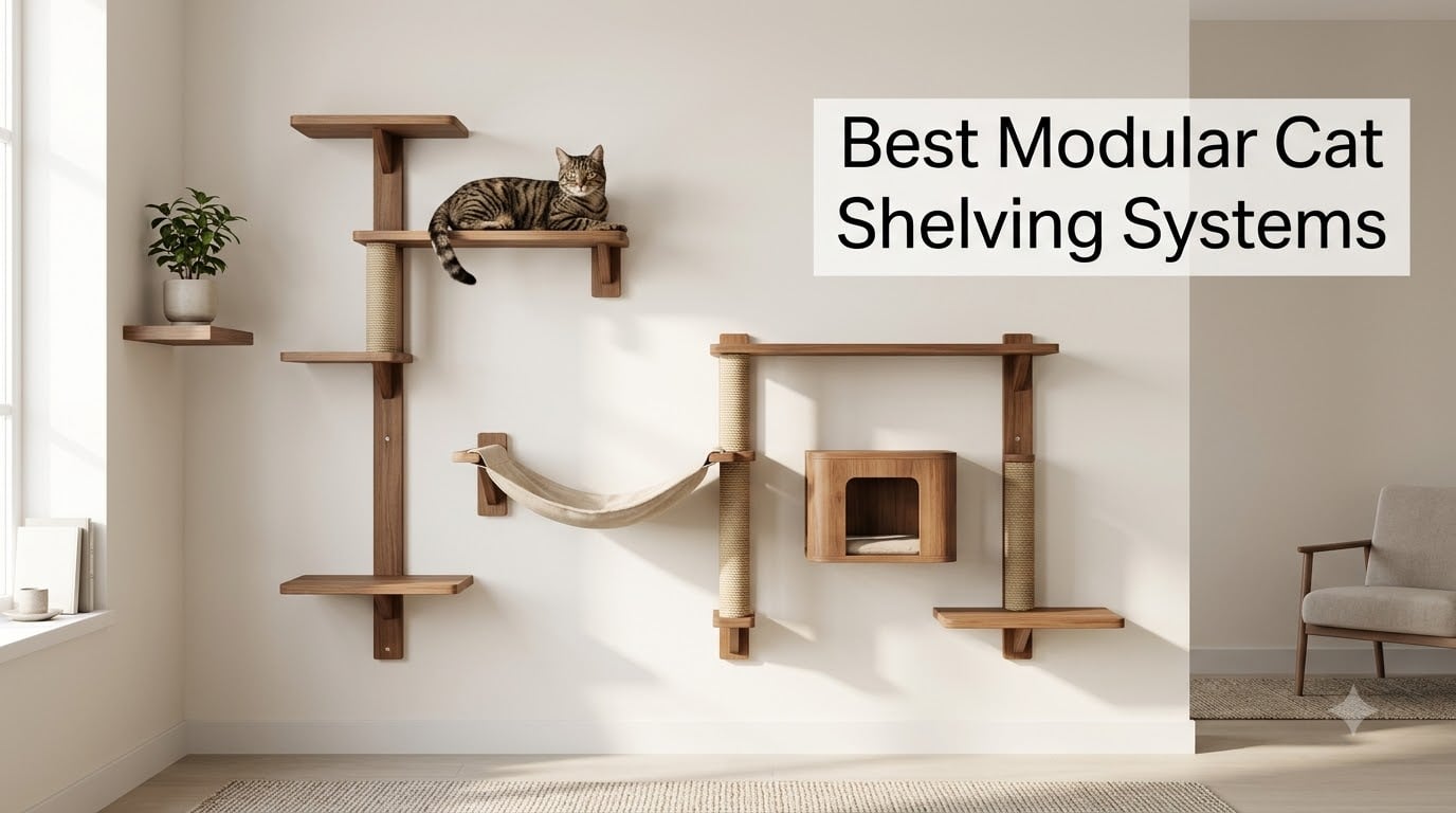 Best Modular Cat Shelving Systems