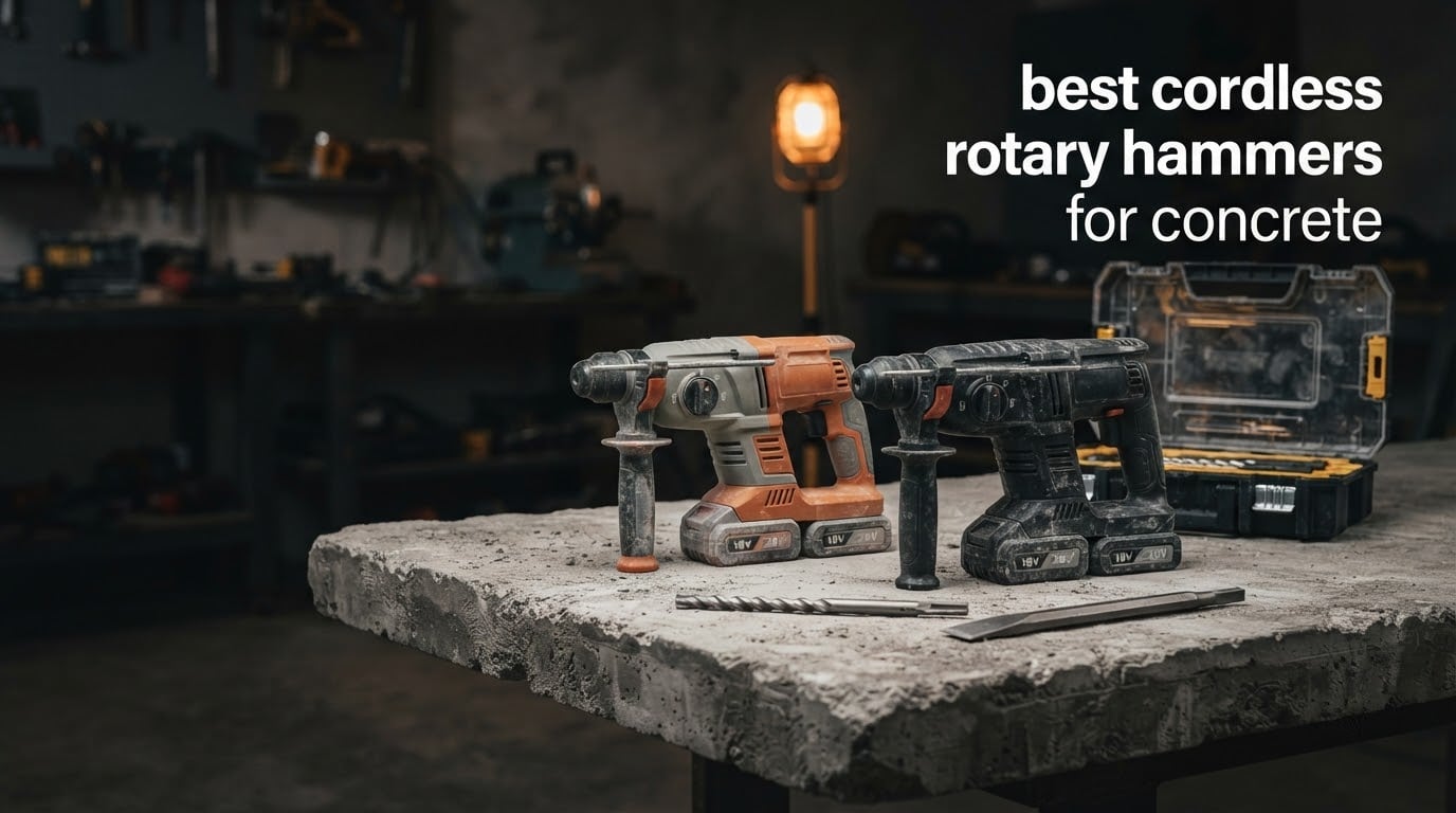 best cordless rotary hammers for concrete
