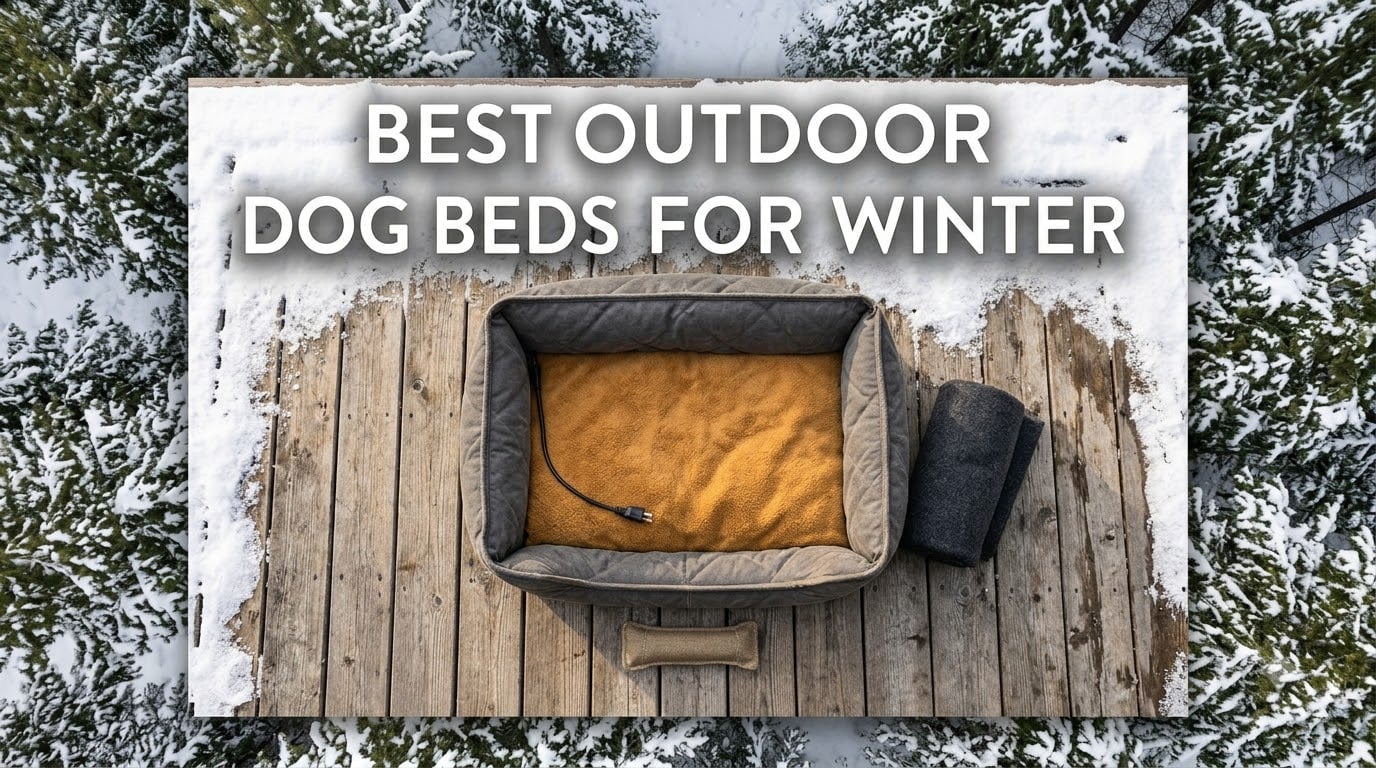best outdoor dog beds for winter