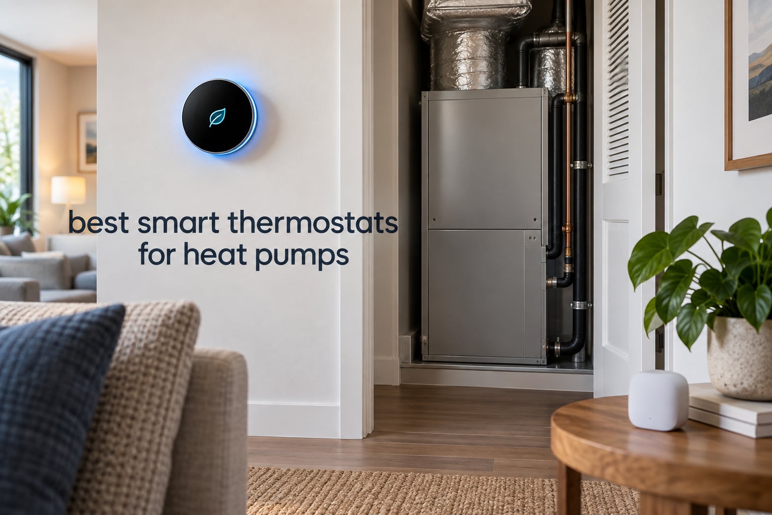 best smart thermostats for heat pumps