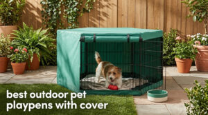 best outdoor pet playpens with cover
