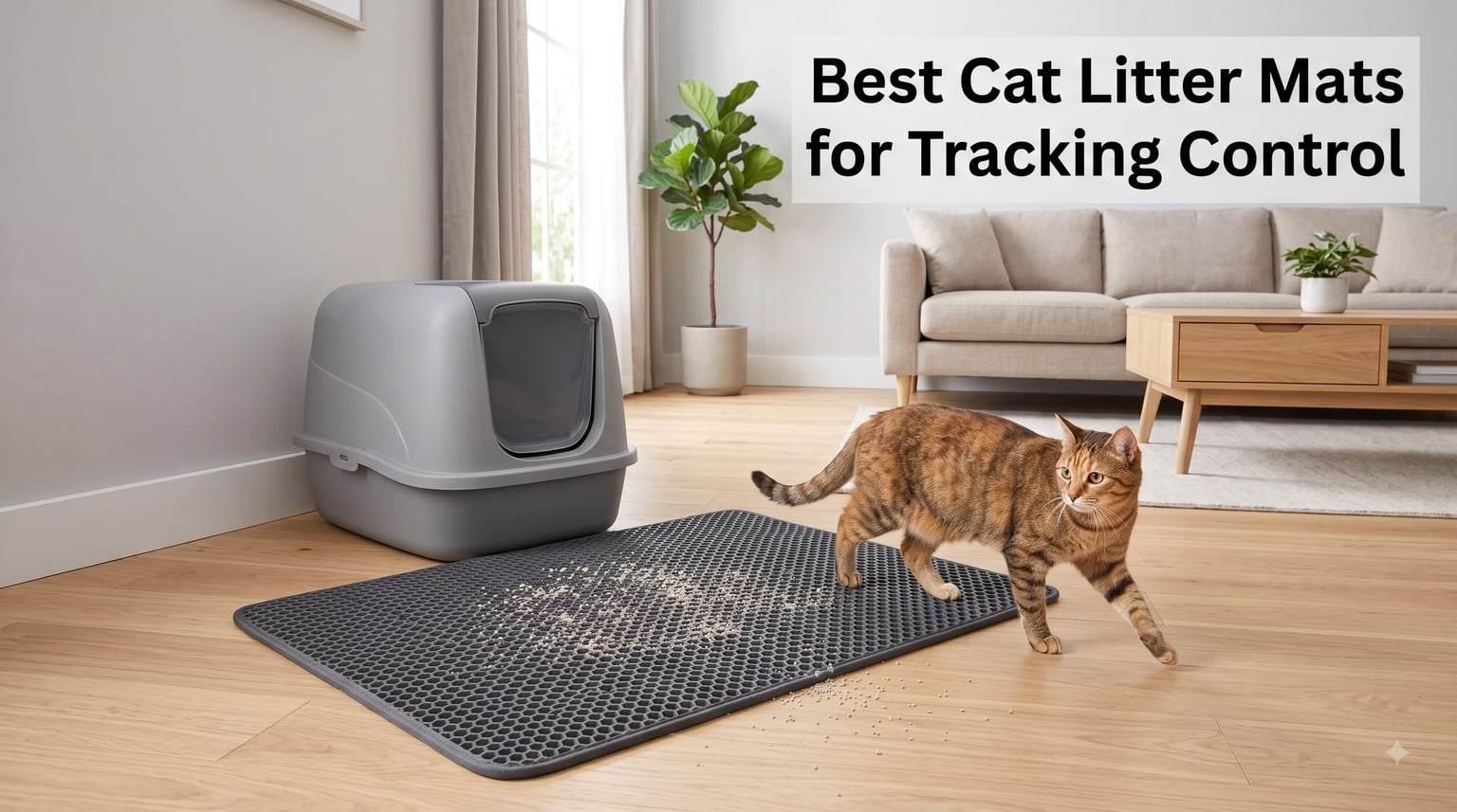 Best Cat Litter Mats for Tracking Control