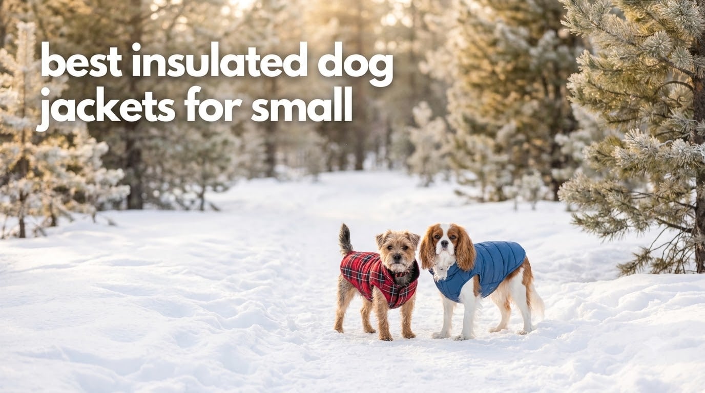 best insulated dog jackets for small
