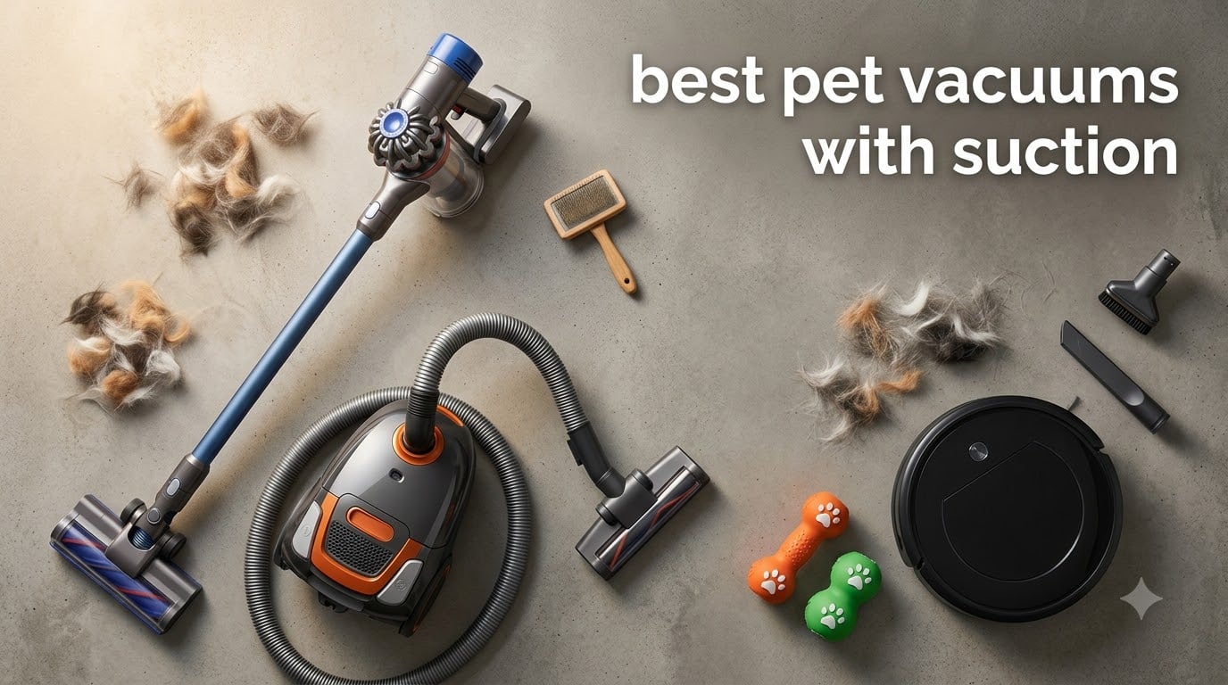 best pet vacuums with suction