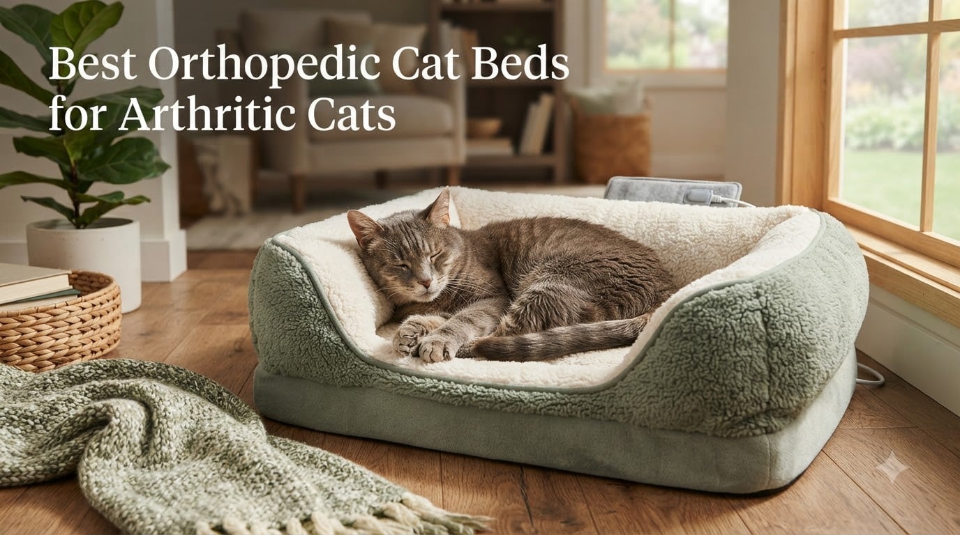 Best Orthopedic Cat Beds for Arthritic Cats