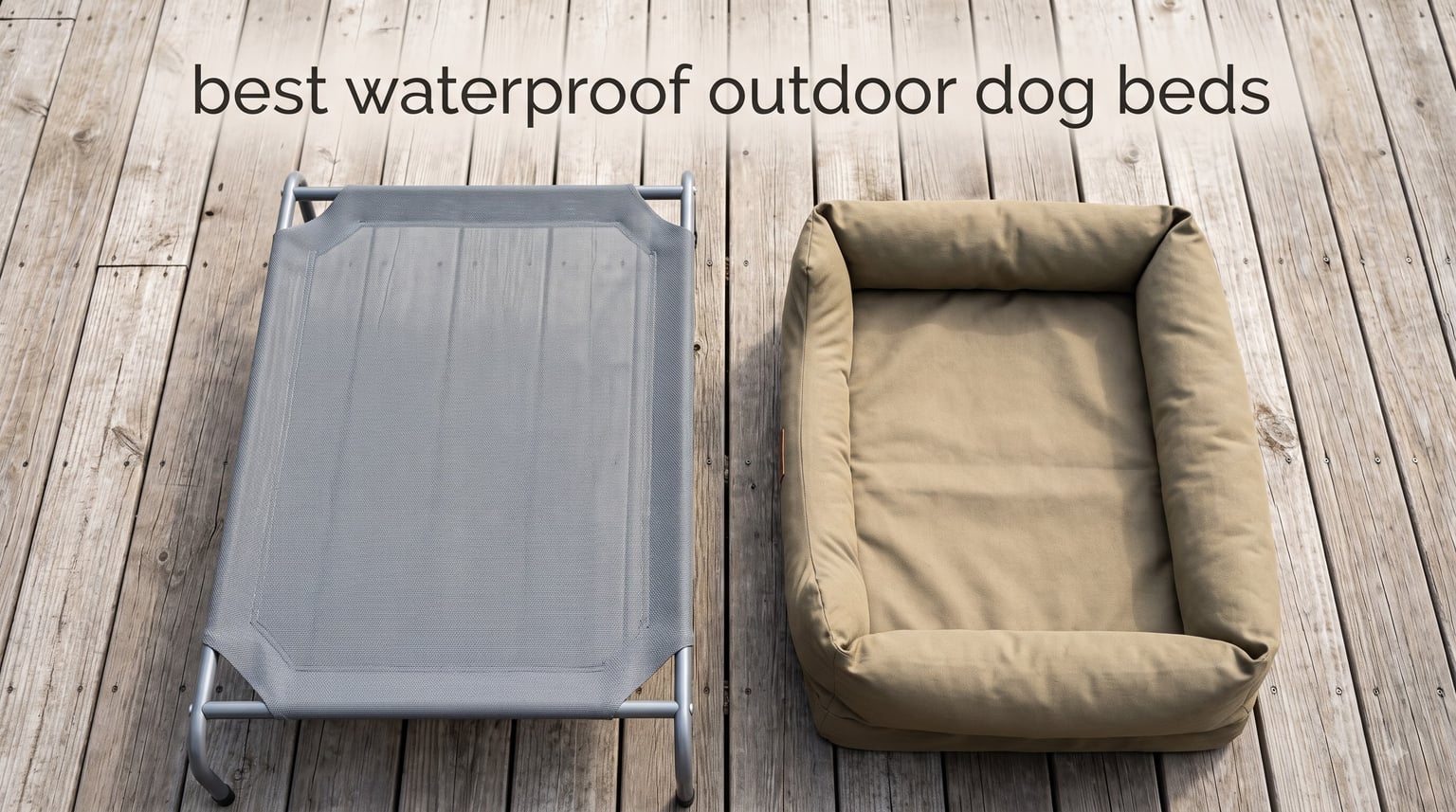 best waterproof outdoor dog beds