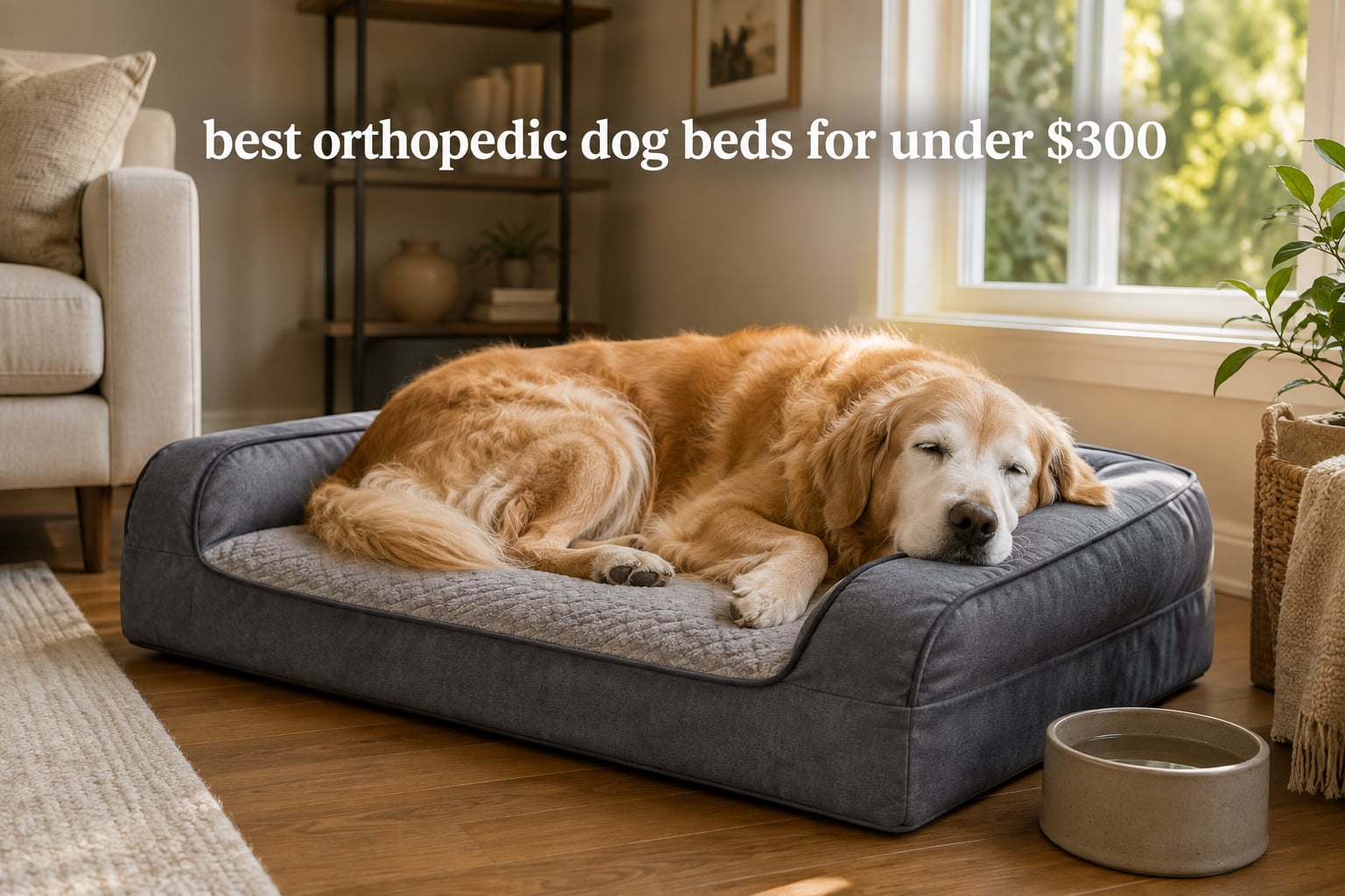 best orthopedic dog beds for under $300