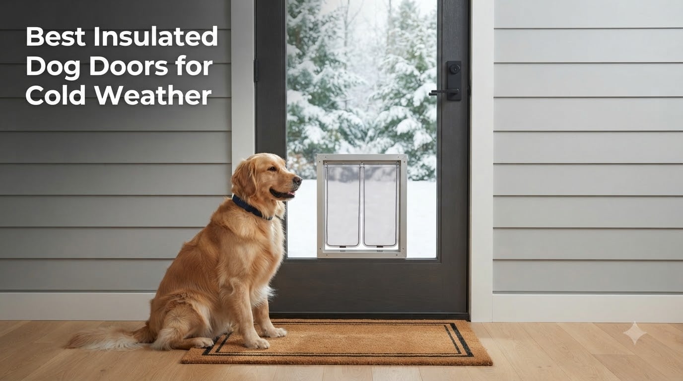 Best Insulated Dog Doors for Cold Weather