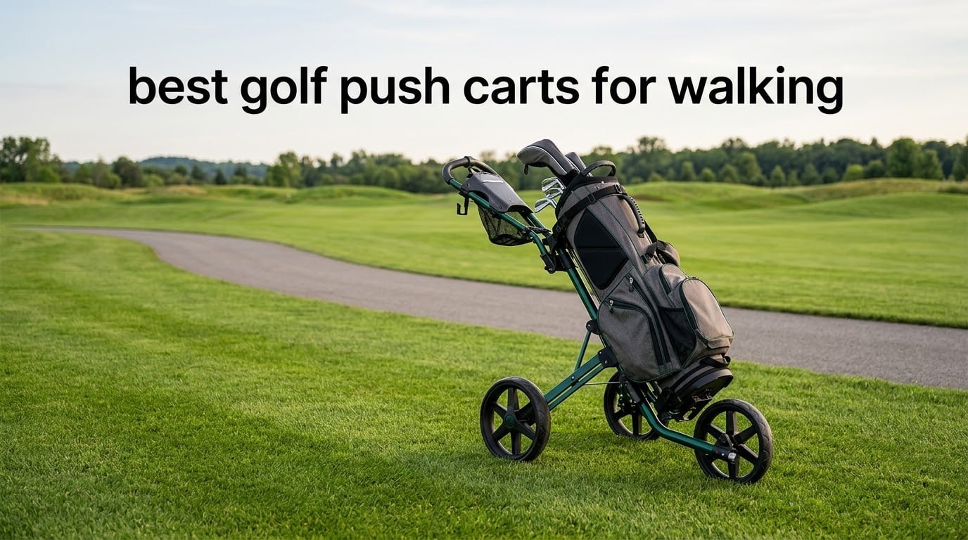 best golf push carts for walking