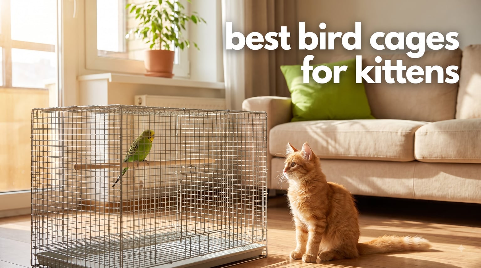 best bird cages for kittens