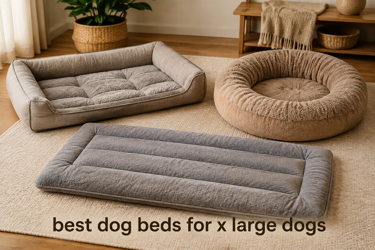 best dog beds for x large dogs