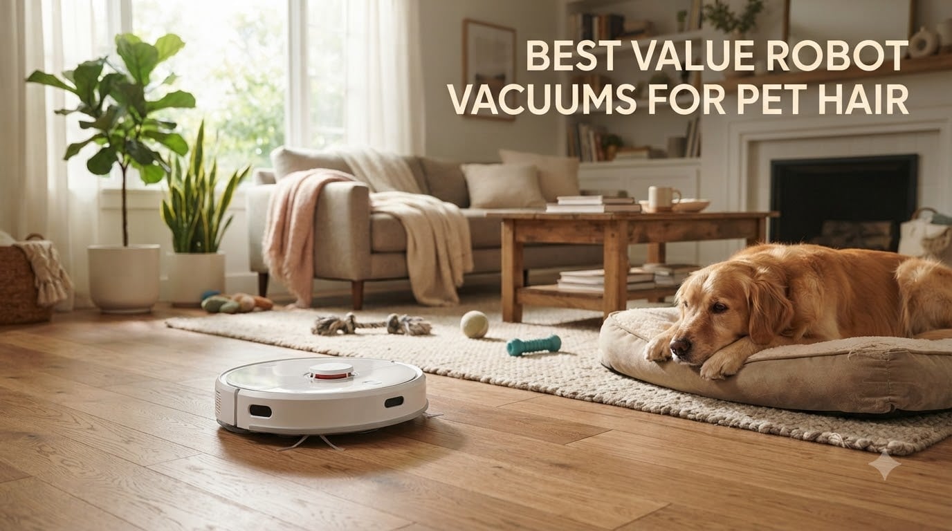 best value robot vacuums for pet hair