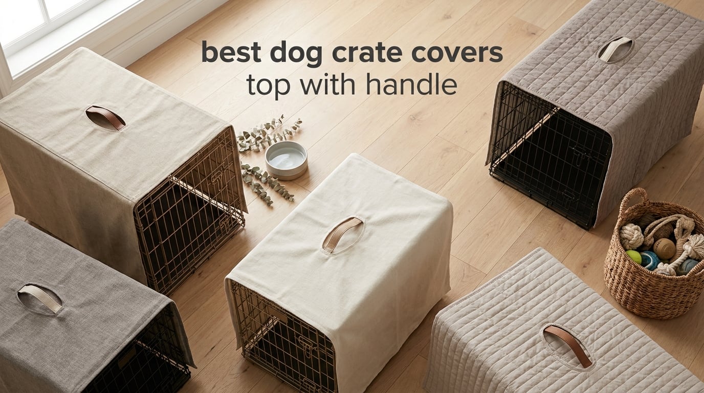 best dog crate covers top with handle