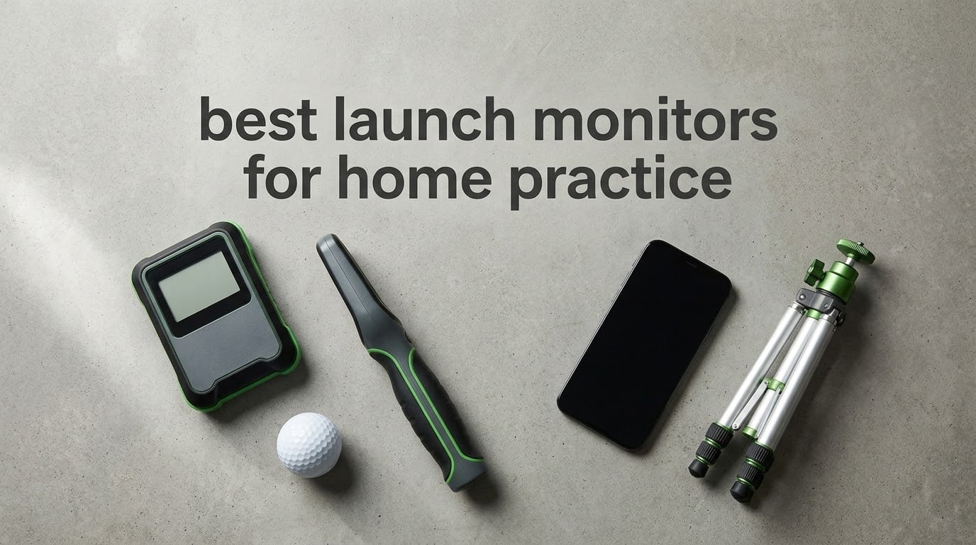 best launch monitors for home practice