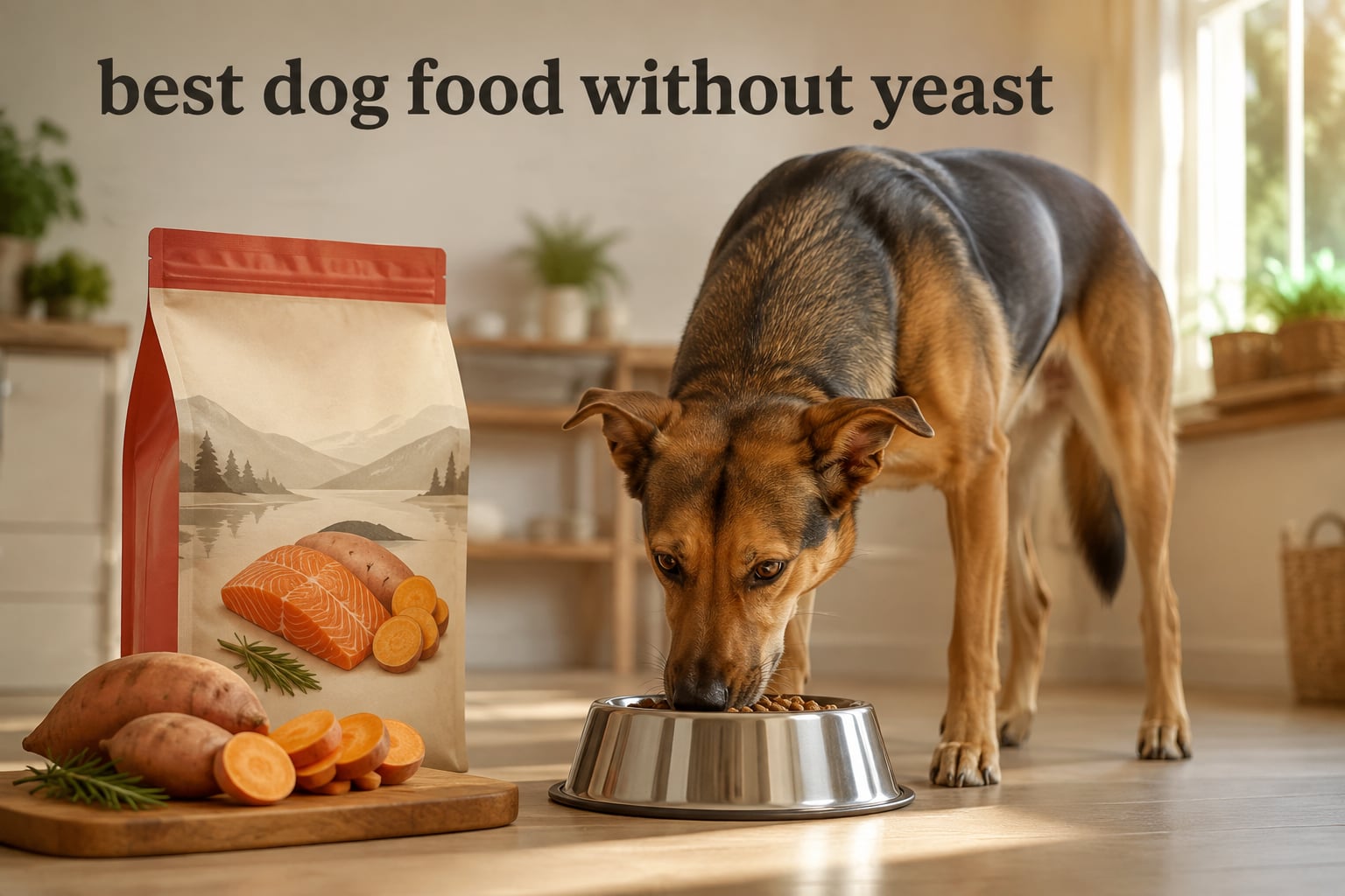 best dog food without yeast