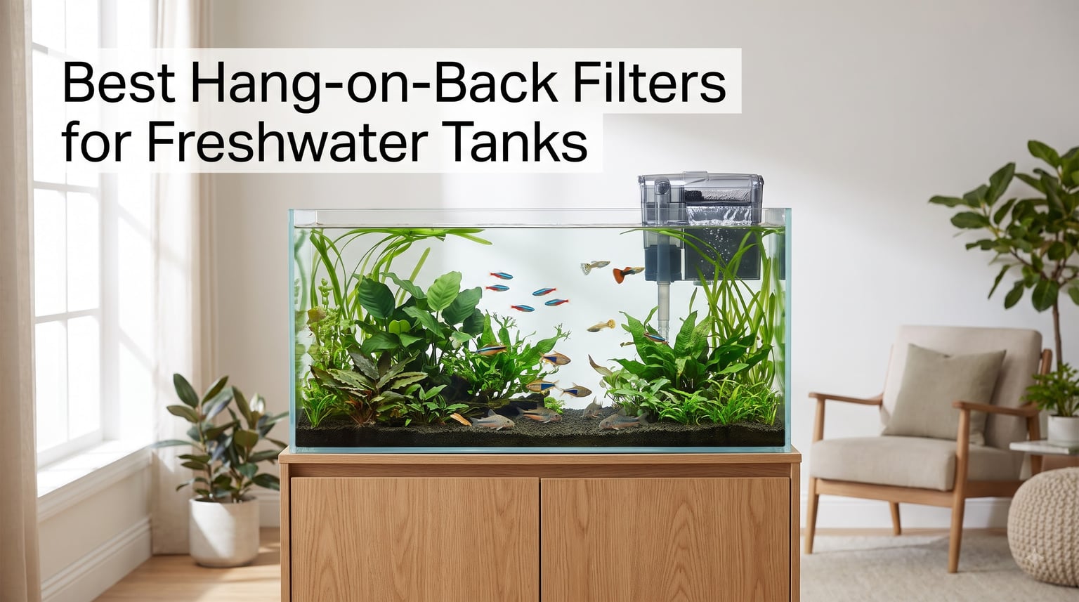 Best Hang-on-Back Filters for Freshwater Tanks