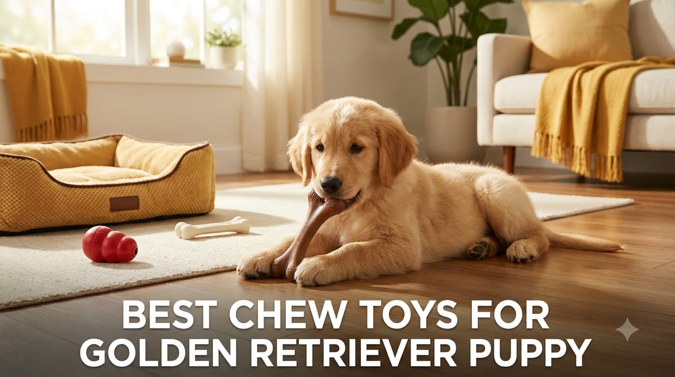 best chew toys for golden retriever puppy