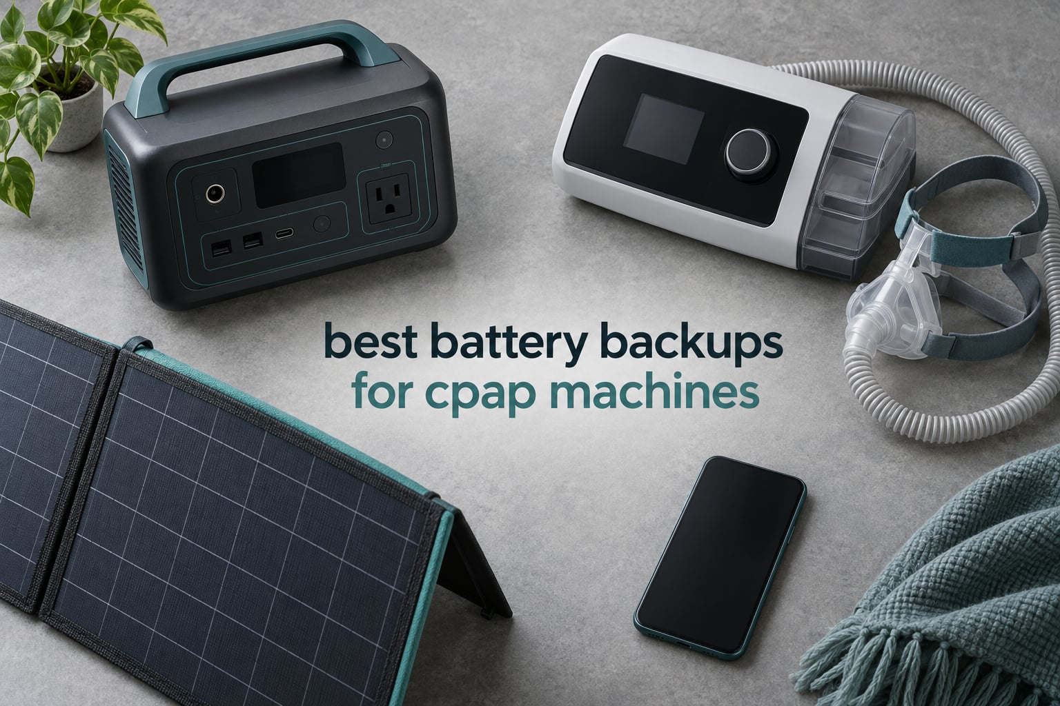 best battery backups for cpap machines
