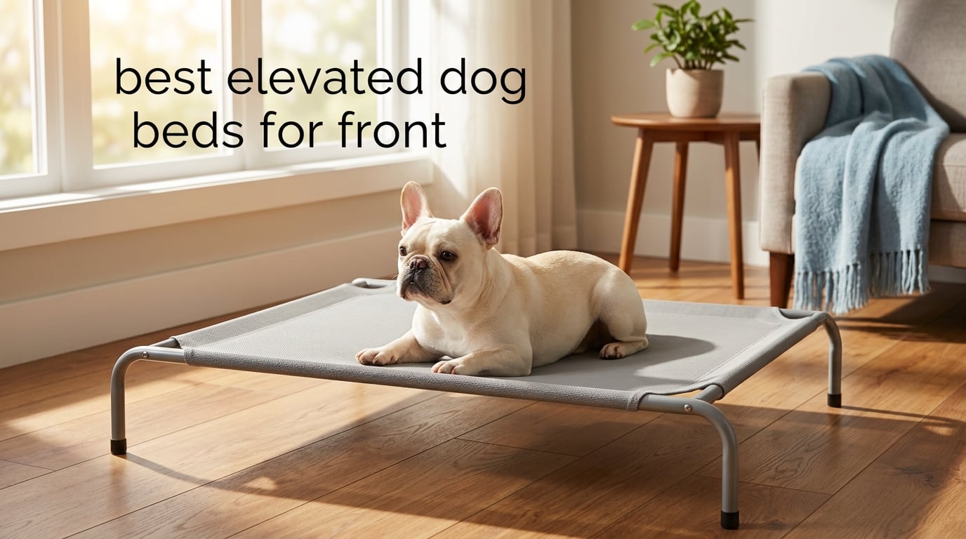 best elevated dog beds for front