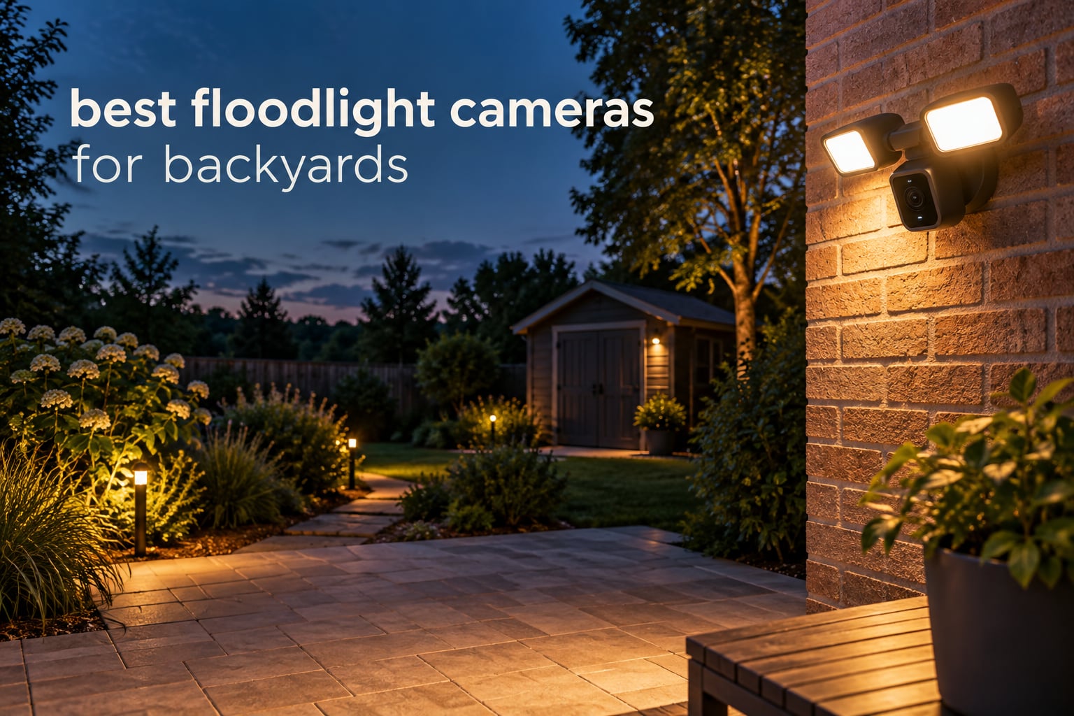 best floodlight cameras for backyards