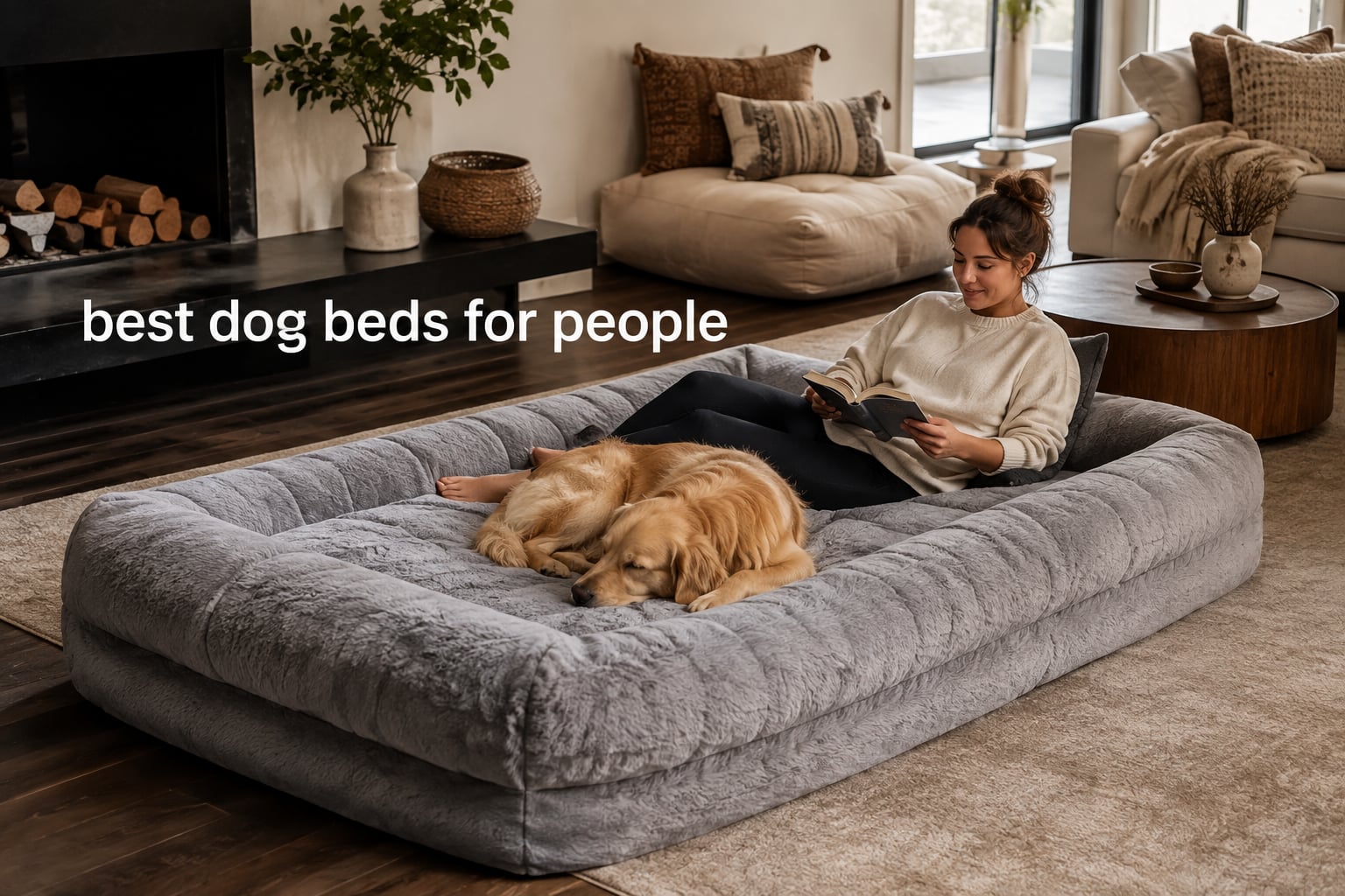 best dog beds for people