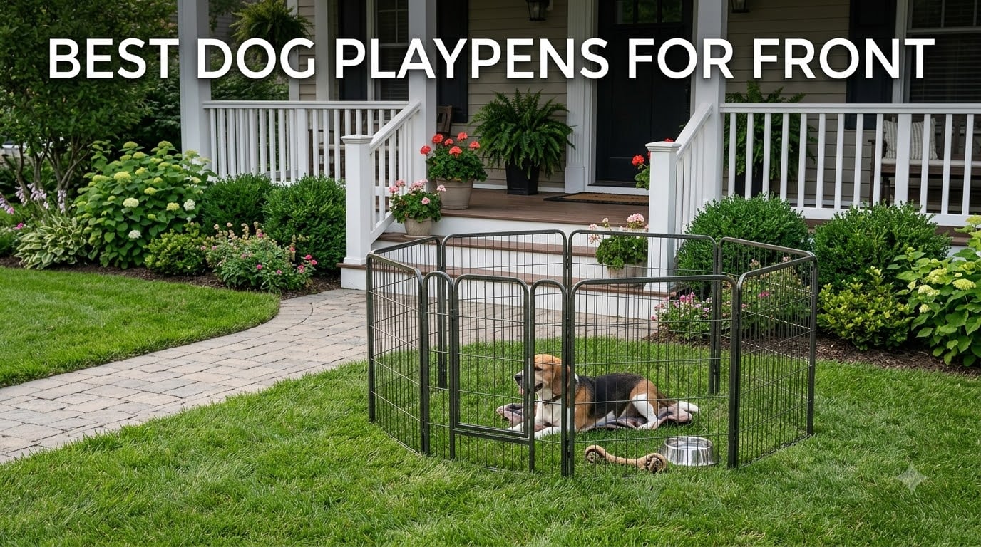 best dog playpens for front