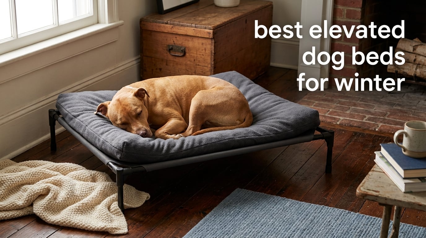 best elevated dog beds for winter