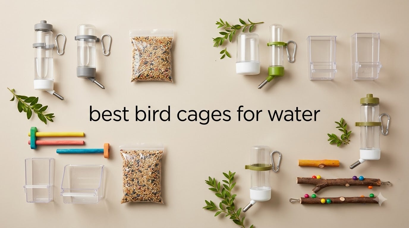 best bird cages for water