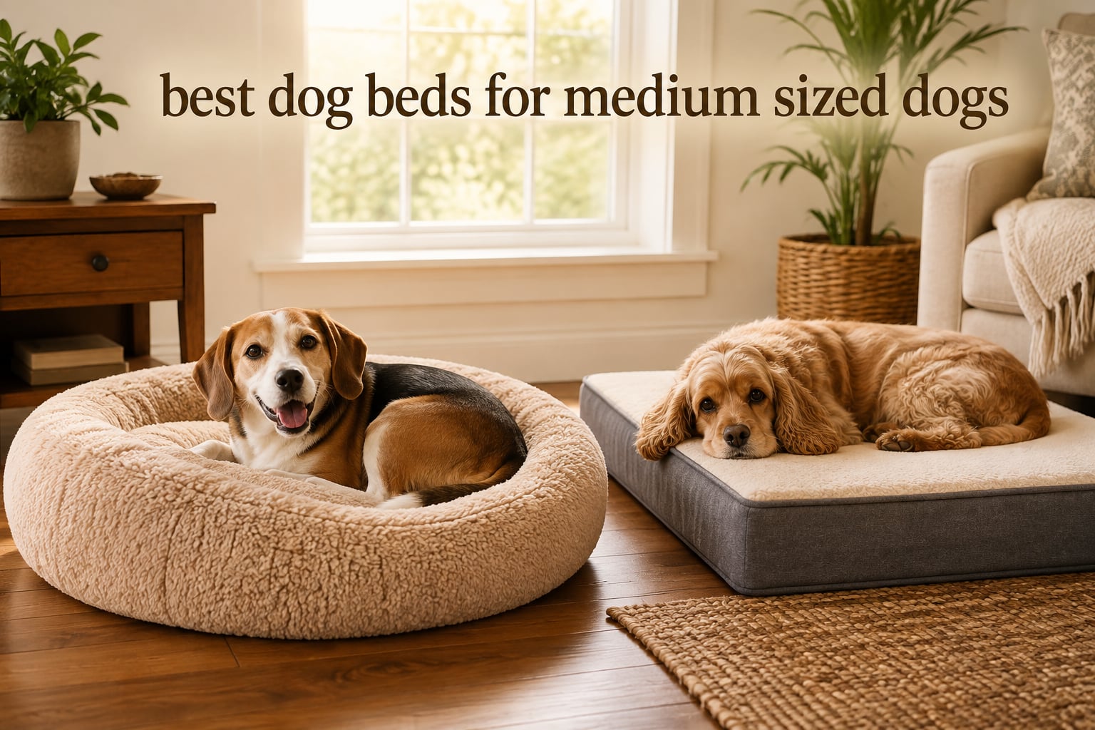 best dog beds for medium sized dogs