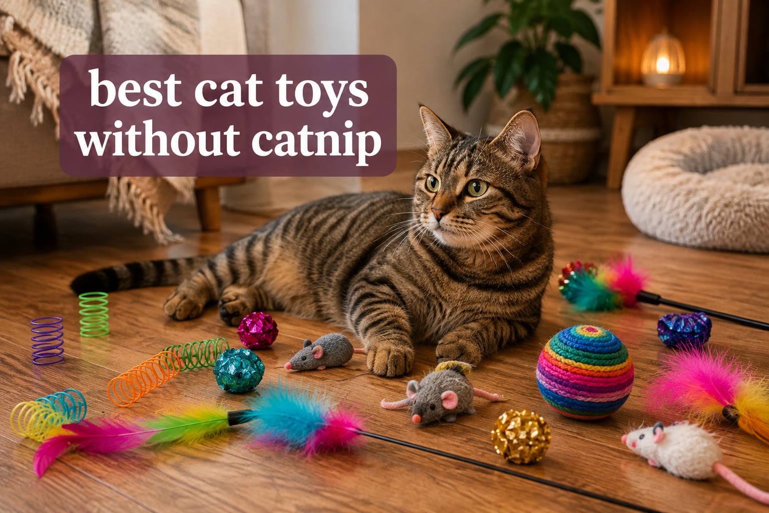 best cat toys without catnip