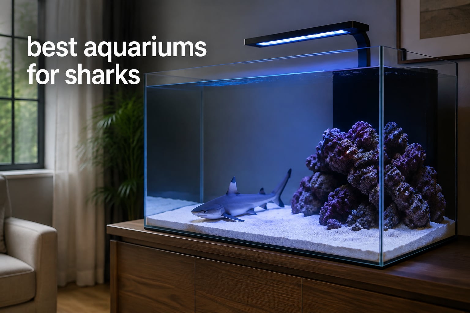 best aquariums for sharks