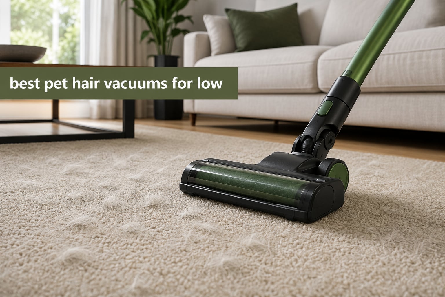 best pet hair vacuums for low