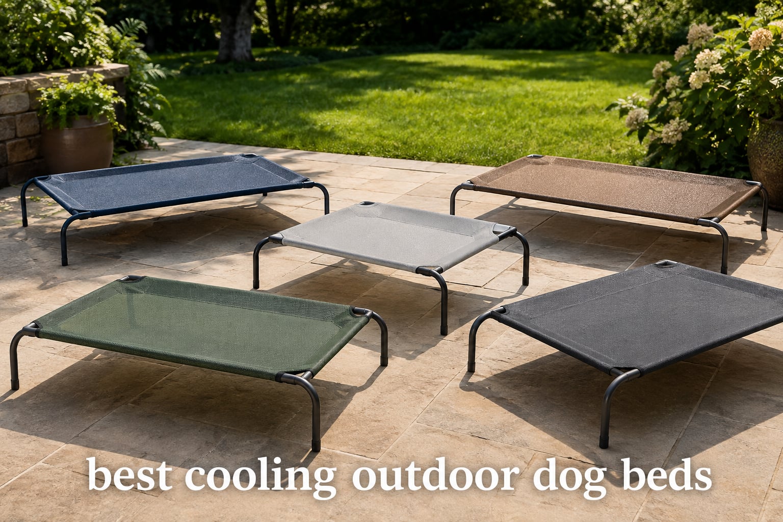 best cooling outdoor dog beds