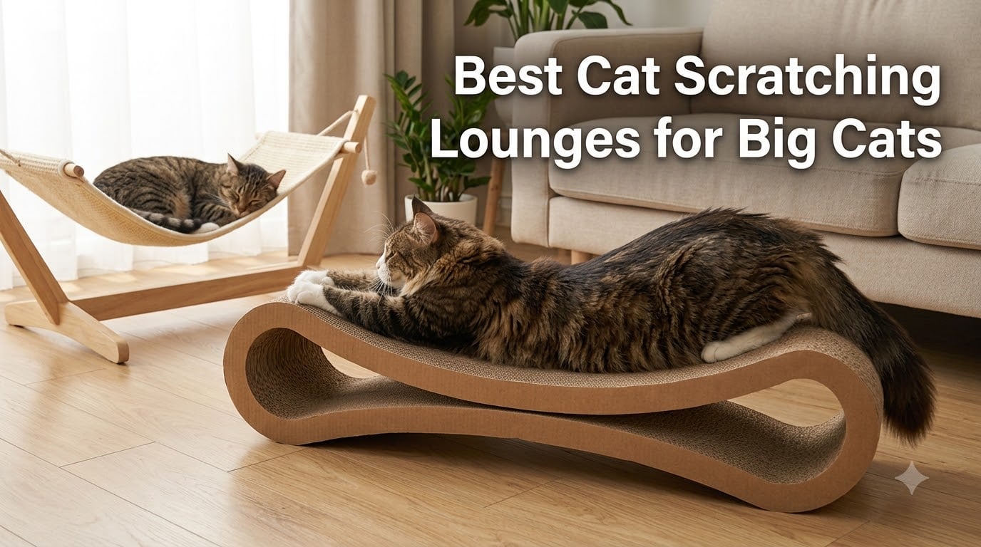 Best Cat Scratching Lounges for Big Cats