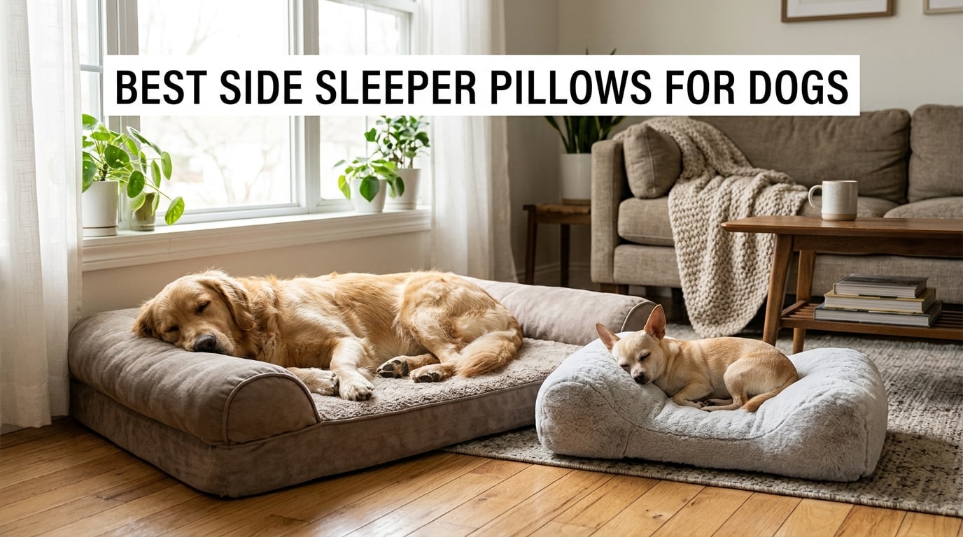 best side sleeper pillows for dogs