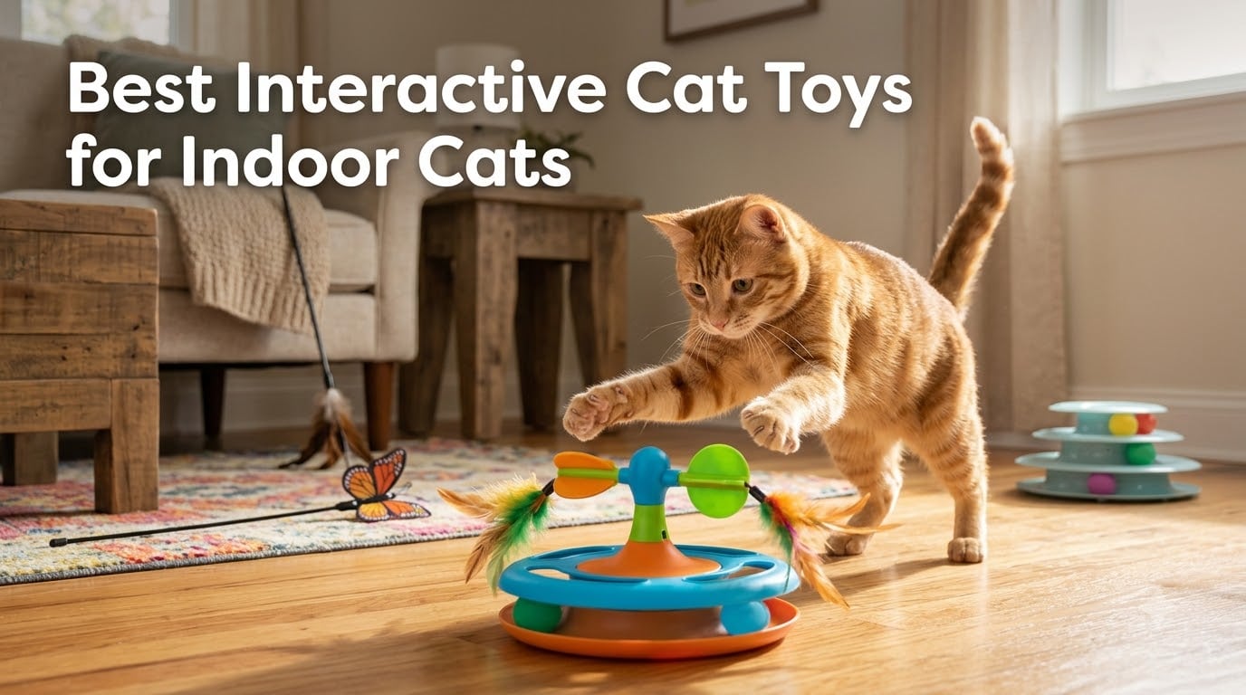Best Interactive Cat Toys for Indoor Cats