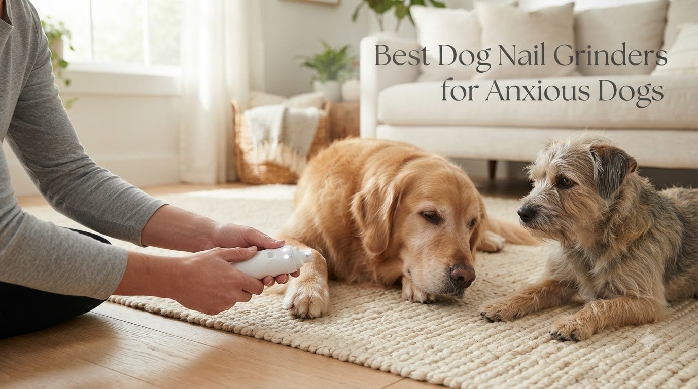 Best Dog Nail Grinders for Anxious Dogs