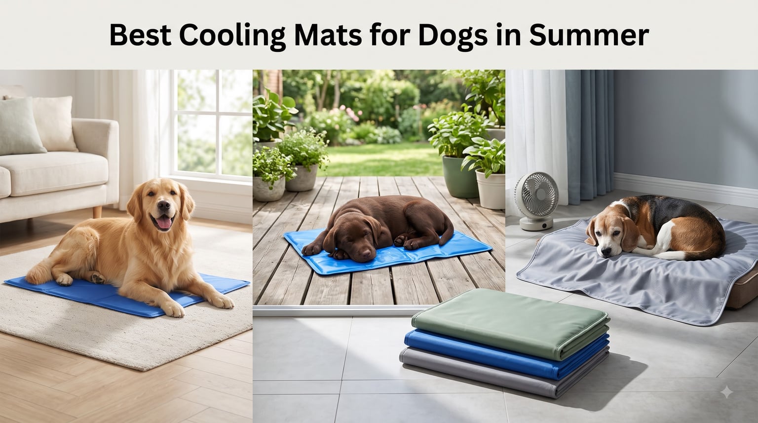Best Cooling Mats for Dogs in Summer