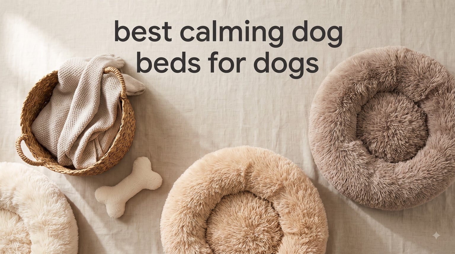 best calming dog beds for dogs