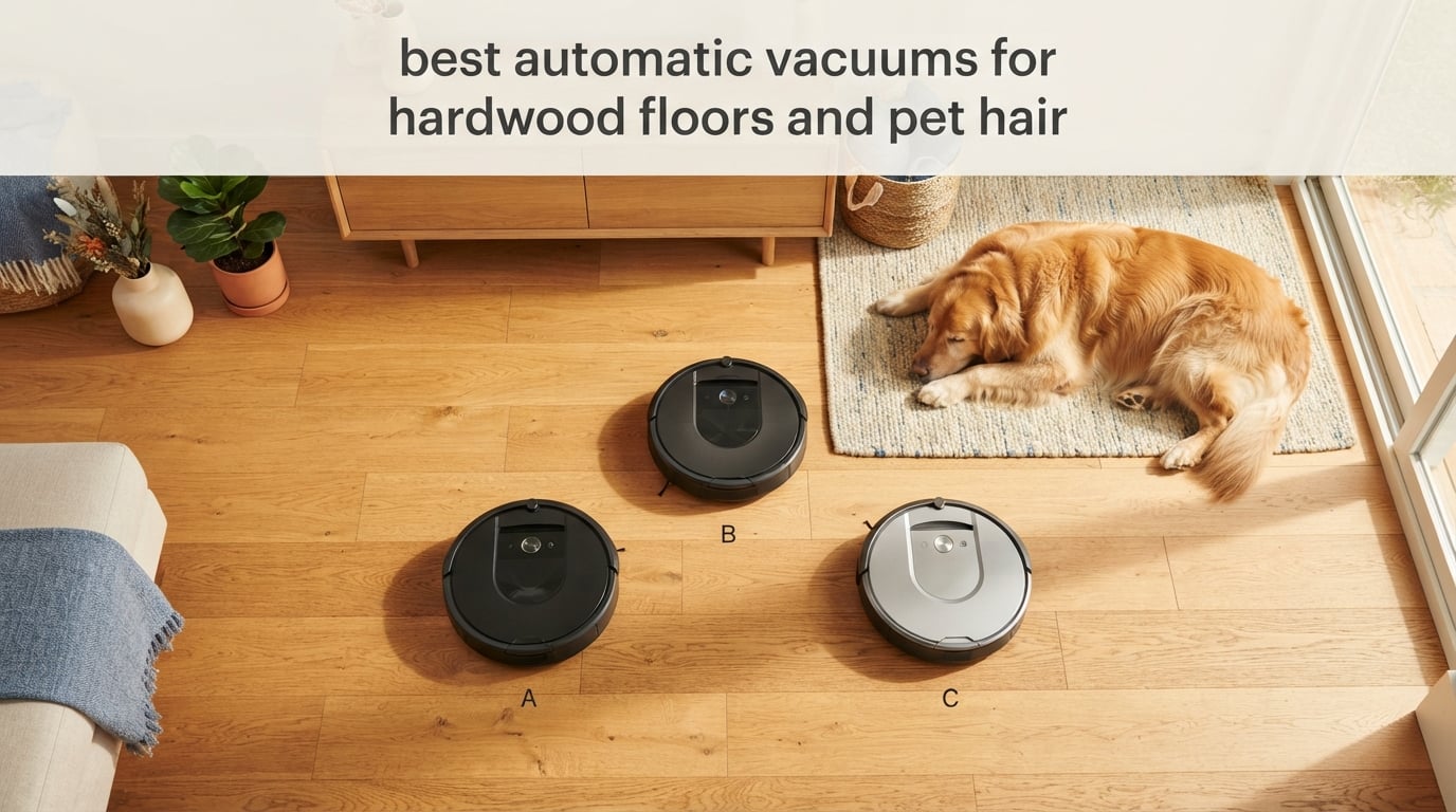 best automatic vacuums for hardwood floors and pet hair