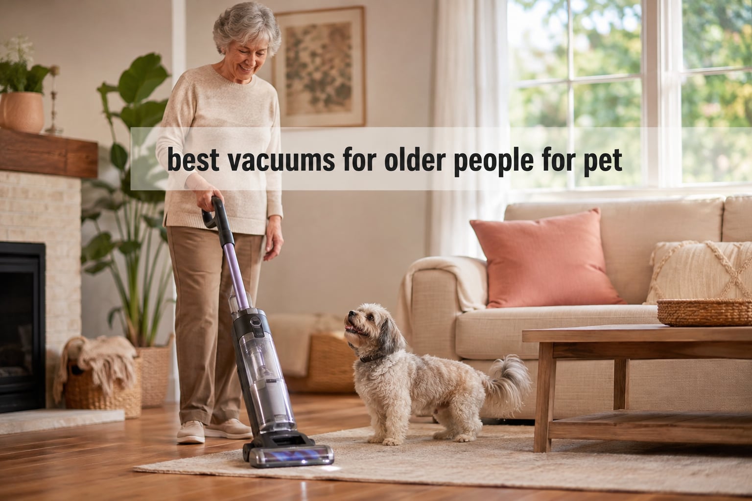 best vacuums for older people for pet