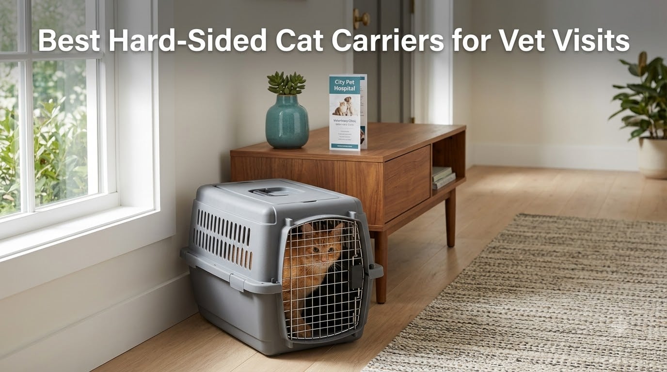 Best Hard-Sided Cat Carriers for Vet Visits