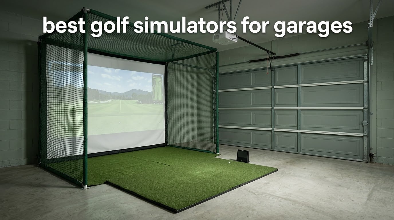 best golf simulators for garages