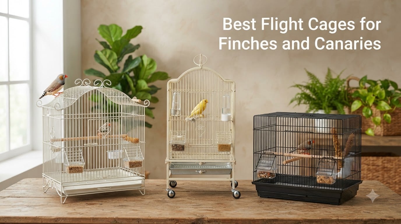 Best Flight Cages for Finches and Canaries