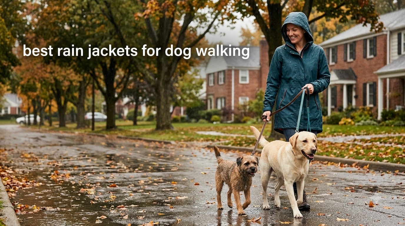 best rain jackets for dog walking