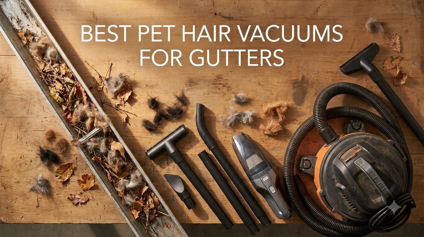 best pet hair vacuums for gutters