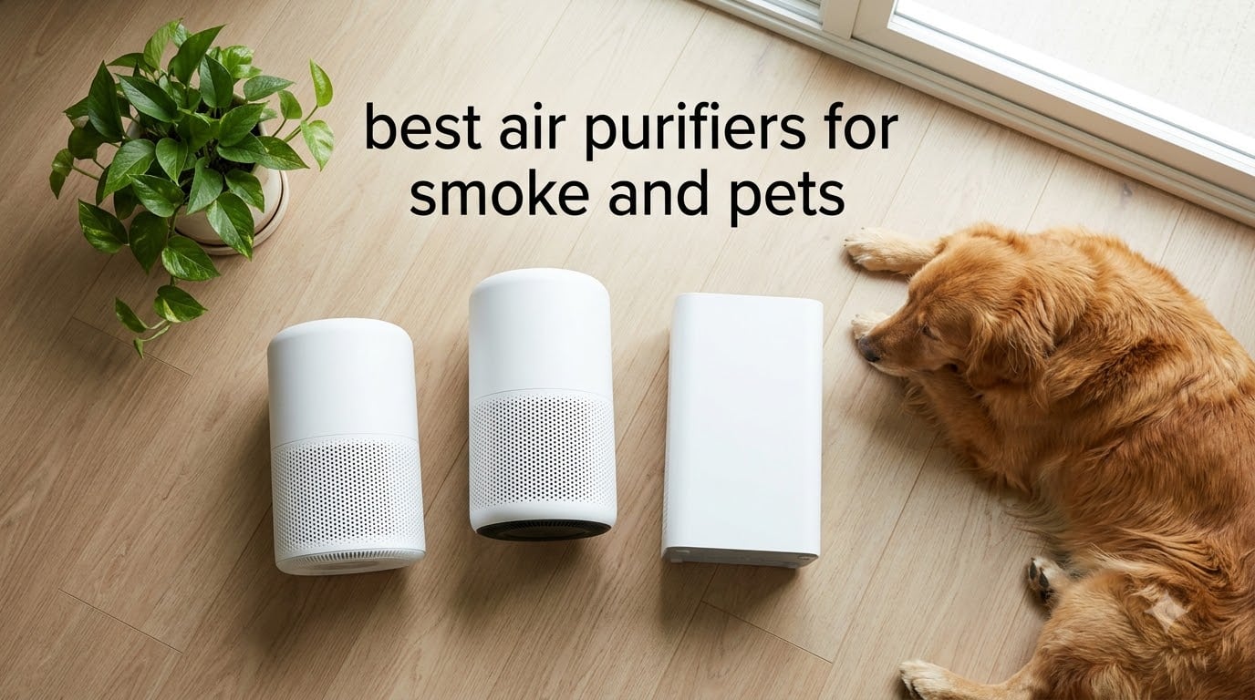 best air purifiers for smoke and pets